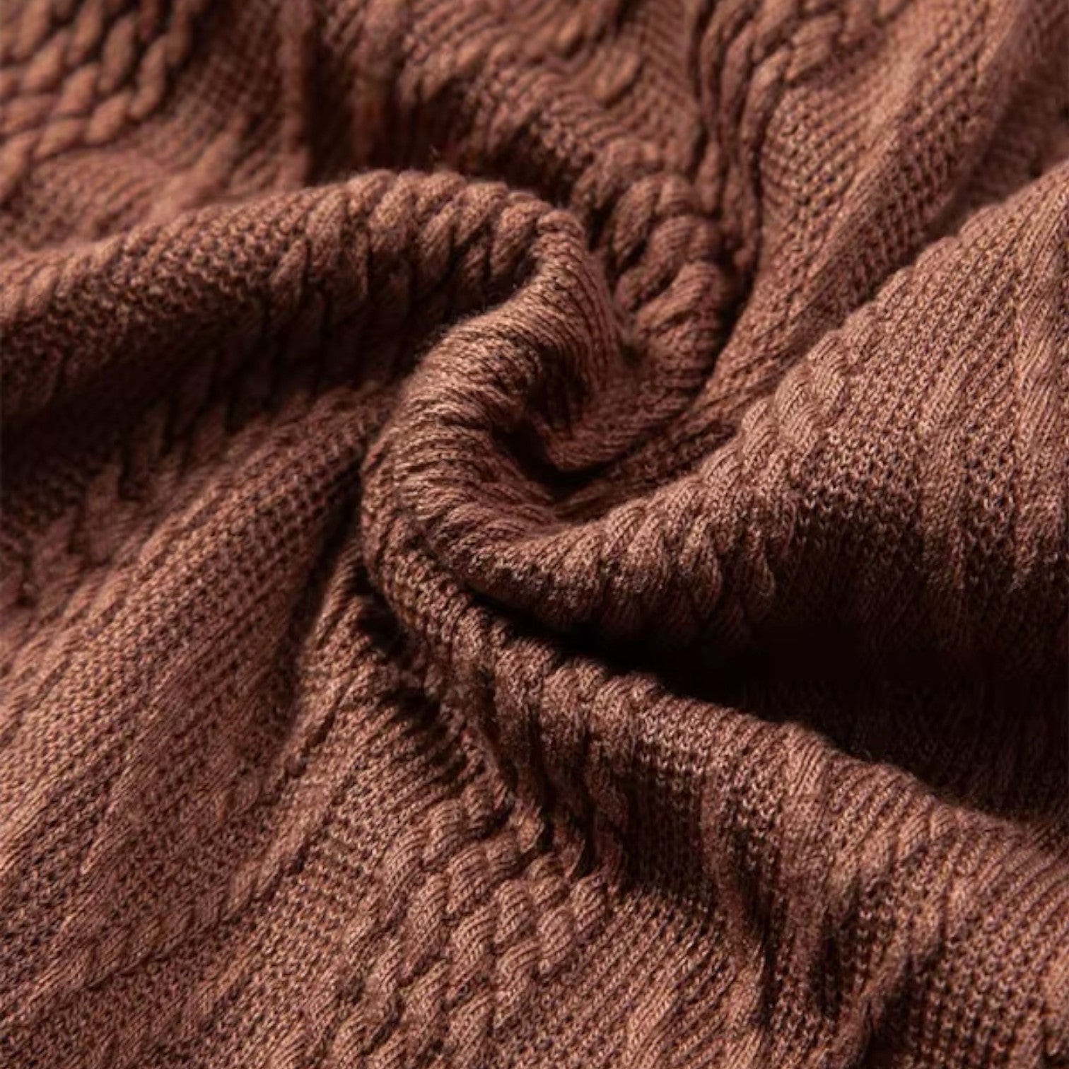 Men's Jacquard Woven Short-Sleeve Polo Shirt