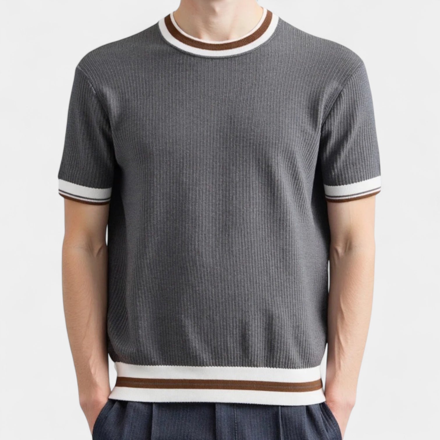Men’s Merino Crew Neck T-Shirt