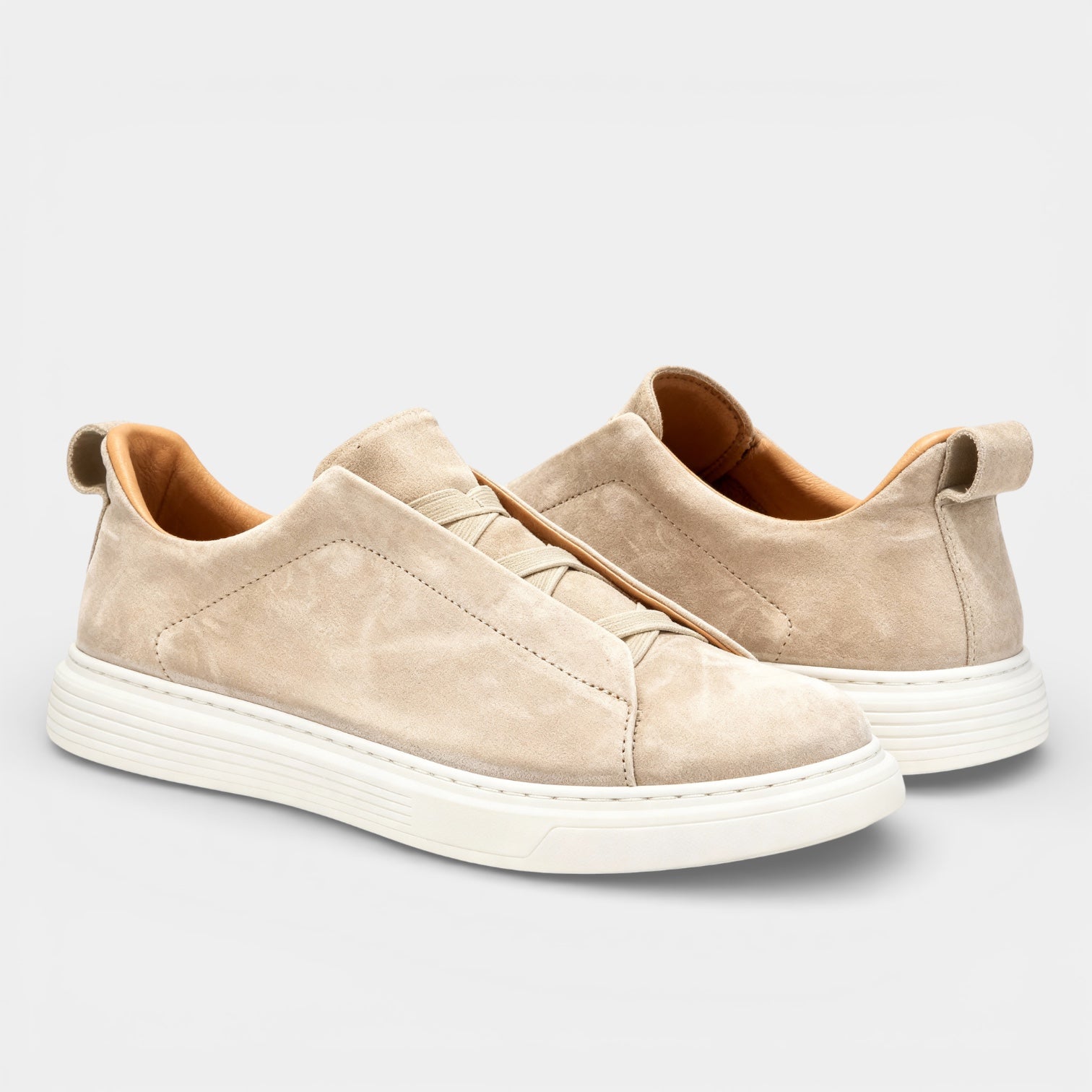 Men’s Minimal Low-Top Comfort Sneakers