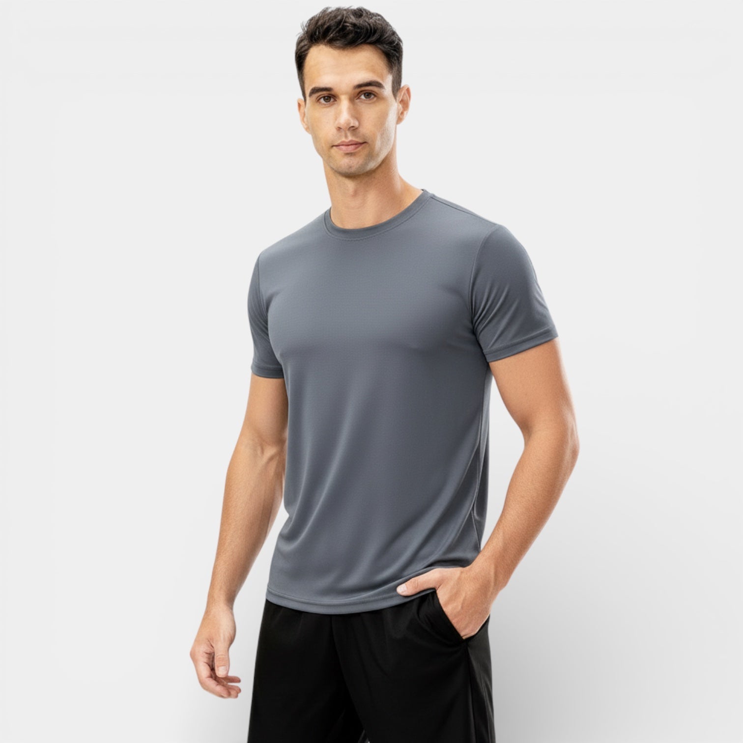 Men’s Performance Short Sleeve T-Shirt – Athletic Fit Training Tee