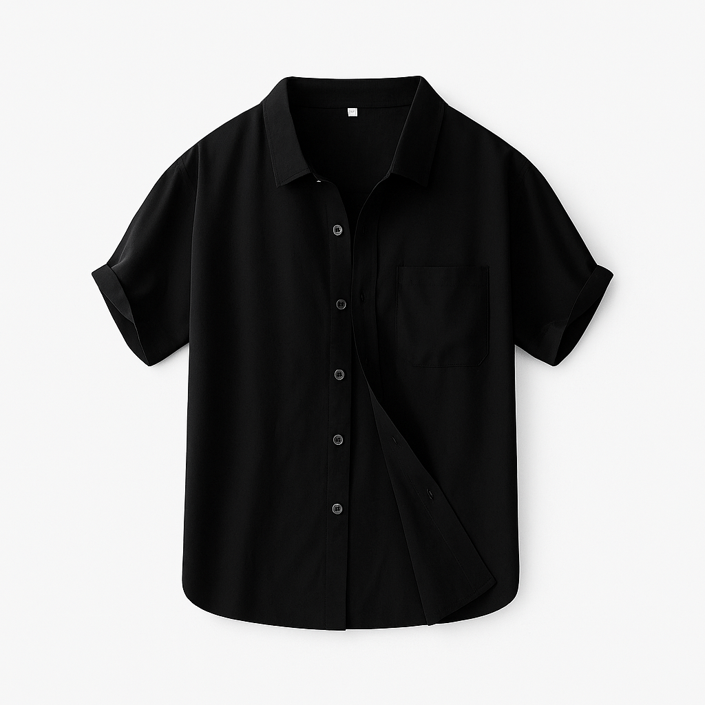 Men’s Satin Piqué Polo Shirt – Short Sleeve Slim Fit