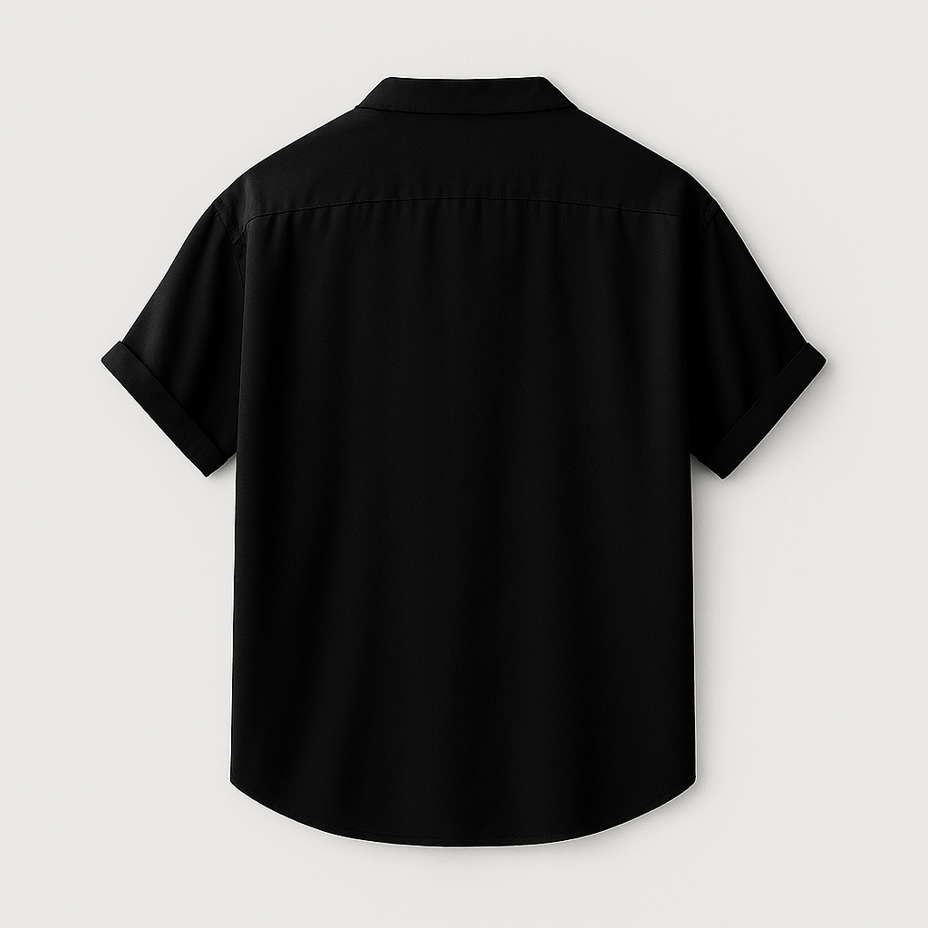 Men’s Satin Piqué Polo Shirt – Short Sleeve Slim Fit