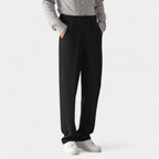 Men's Stretch Suit Trousers – Semi-Wide Straight-Leg