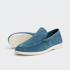 Men's Suede Leather Loafers - Moccasin Slip-On