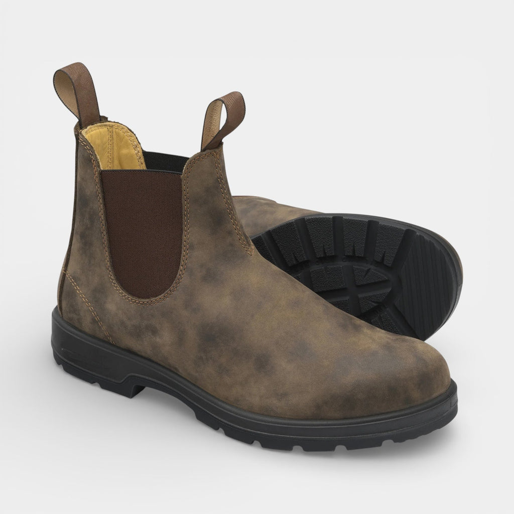 Men’s Vegan Leather Chelsea Boots – Slip-On Ankle Boots