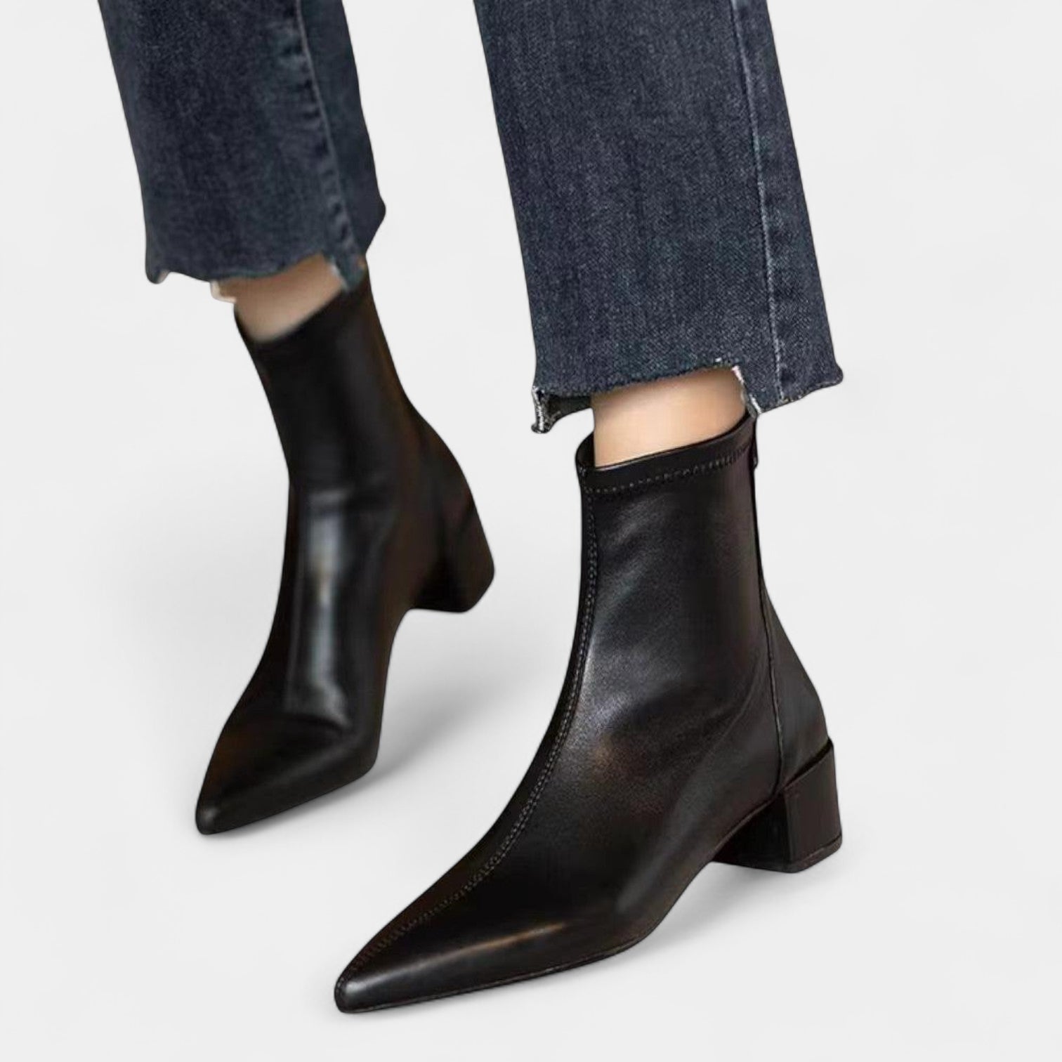 Women's Block-Heel Ankle Boots
