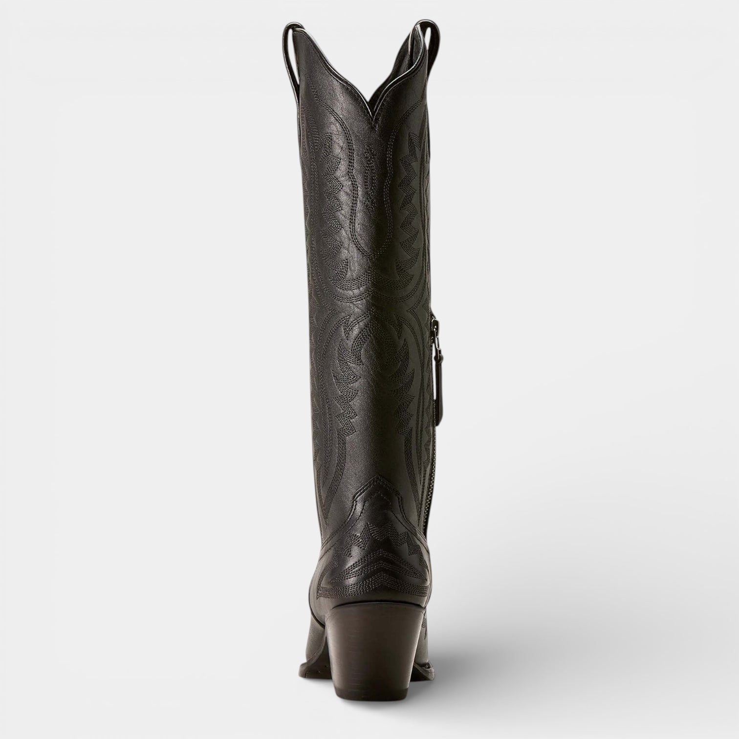 Women’s Knee High Cowboy Boots – Vegan Leather Western Block Heel