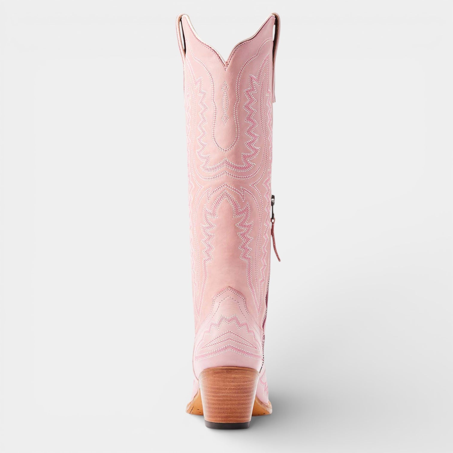 Women’s Knee High Cowboy Boots – Vegan Leather Western Block Heel