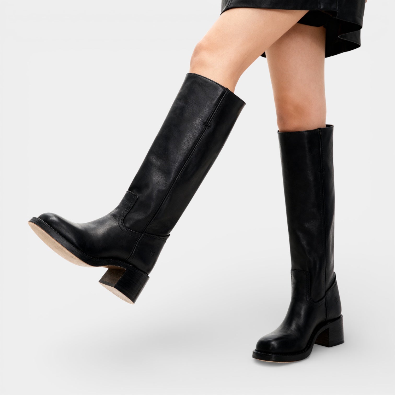 Women’s Mid-Calf Leather Boots