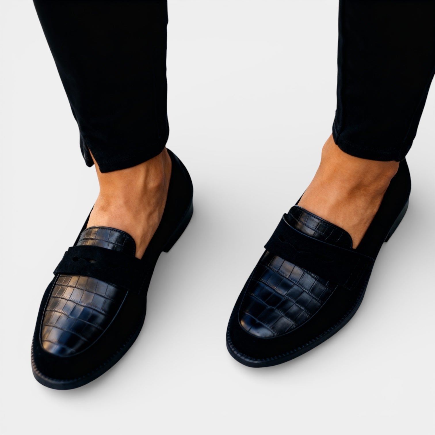 Women’s Vegan Leather Penny Loafers – Modern Classic Flat